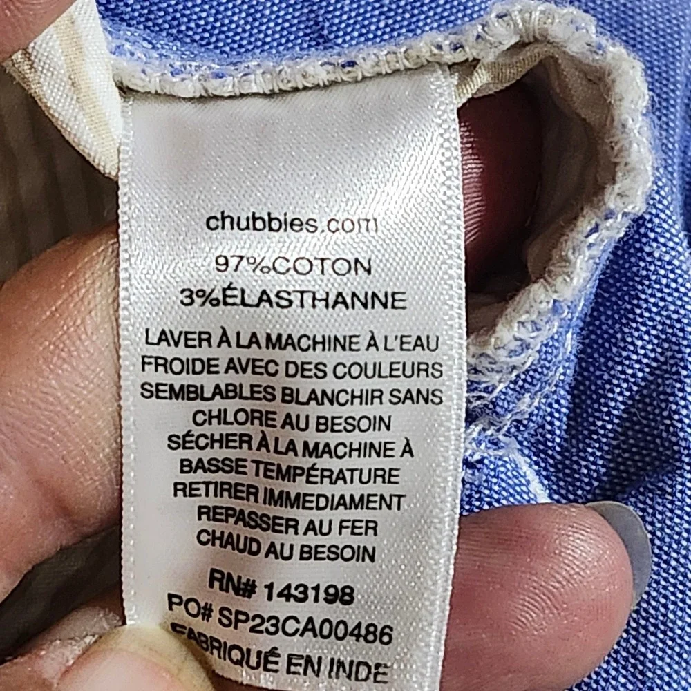 chubbies seersucker shorts